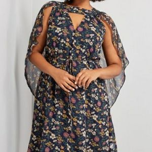 Modcloth Icing on the Cape Floral dress